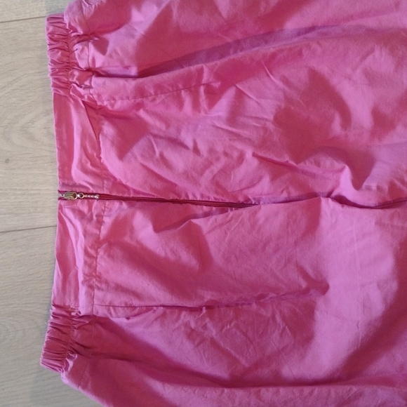 🆕HANDCRAFTED Sparkle Floral Pattern Lace Detail Pencil Skirt w Elastic Waist - Picture 5 of 7